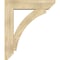 Ekena Millwork Thorton Slat Rough Sawn Bracket w/ Offset Brace, Douglas Fir, 8"W x 34"D x 40"H BKT0806X34X40THR06RDF - alternate 4
